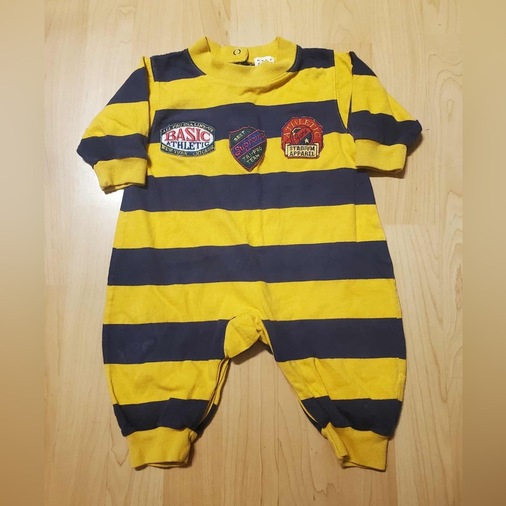 Vintage Baby Gap Athletic Sleeper